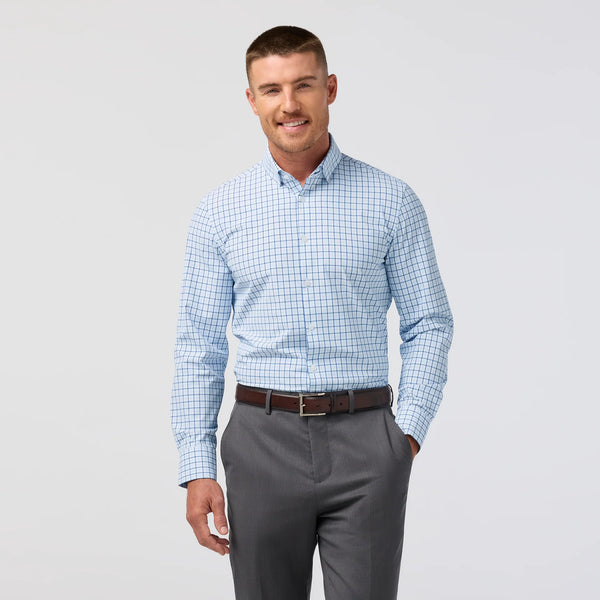 CLASSIC FIT CHECK - W/BLUE