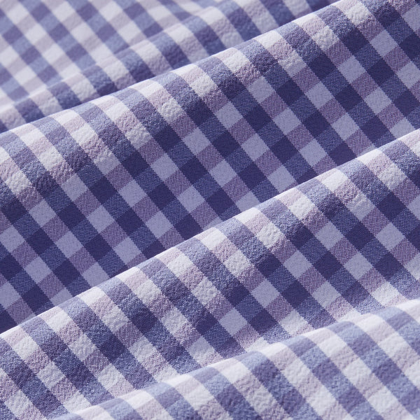 TRIM FIT LEEWARD PLAID - PURPLE DUSK