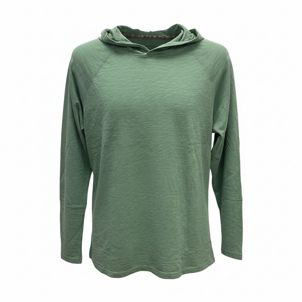 RAGLAN HOODIE - GREEN