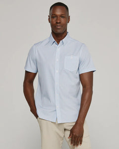 LEXTER SS PERFORMANCE SS BUTTON UP - NATURAL