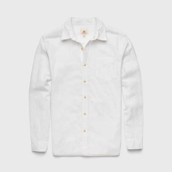 LS SLUB WOVEN - WHITE