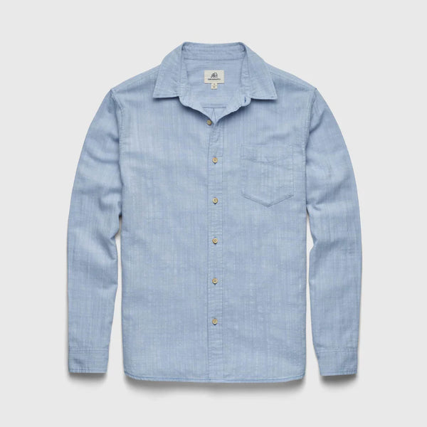 LS SLUB WOVEN - BLUE