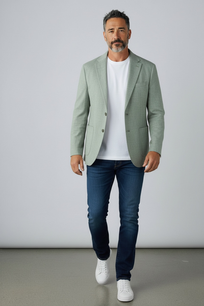 SLIM FIT SPORT COAT - GREEN