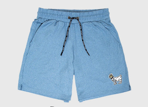 GOAT SWEAT SHORTS - LT BLUE