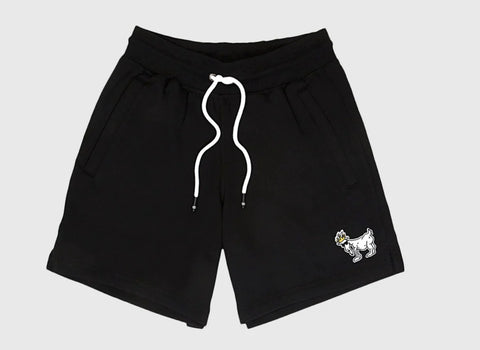 GOAT SWEAT SHORTS - BLACK