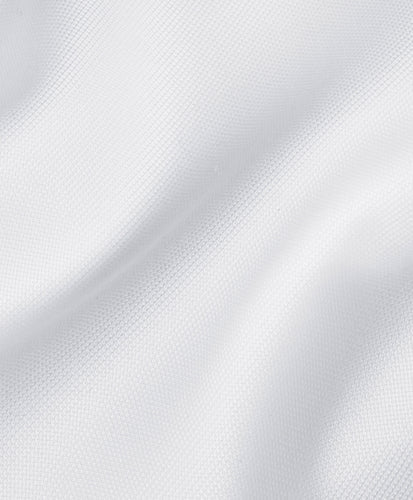 TRIM FIT 6/7 SLEEVE TEXTURE - WHITE
