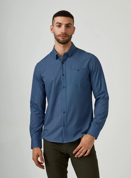 PERFORMANCE PARTY SHIRT - NAVY