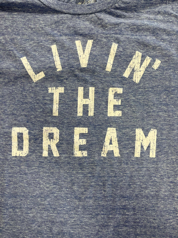 FUN RETRO TEES - LIVIN THE DREAM