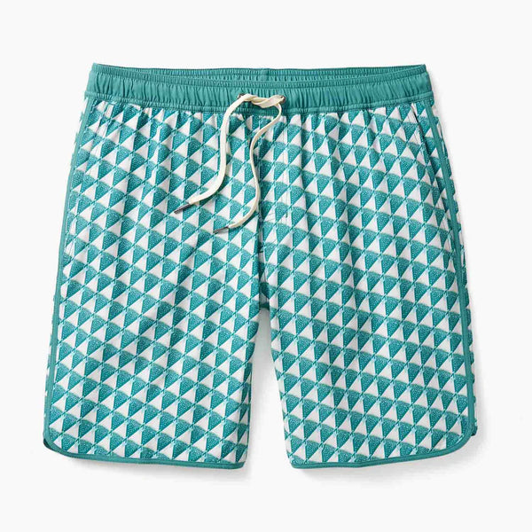 ANCHOR SWIM SUIT - GREEN TRIANGLES