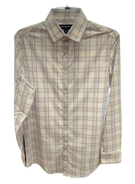 CLASSIC FIT PLAID - WHITE