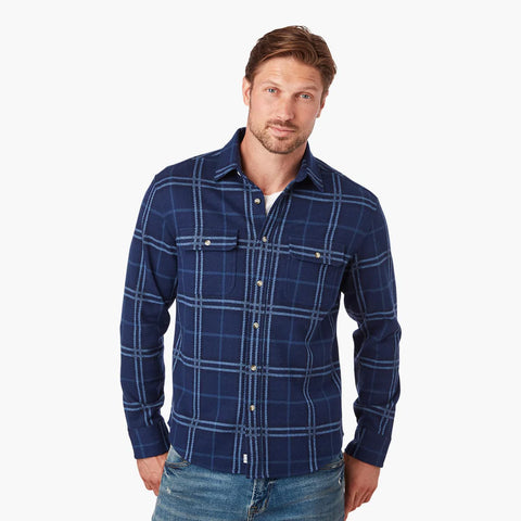 DUNEWOOD FLANNEL - NAVY