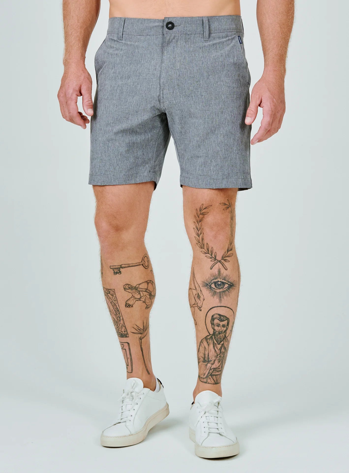 AEROPLANE 7` SHORT - GREY