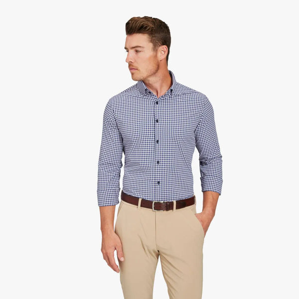 CLASSIC FIT GINGHAM - BLUE