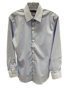 BOYS PERFORMANCE SHIRT - LT. BLUE/WHITE