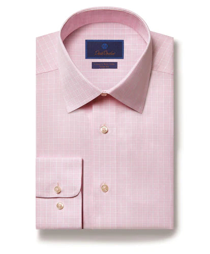 TRIM FIT - 2/3 NON IRON - PINK