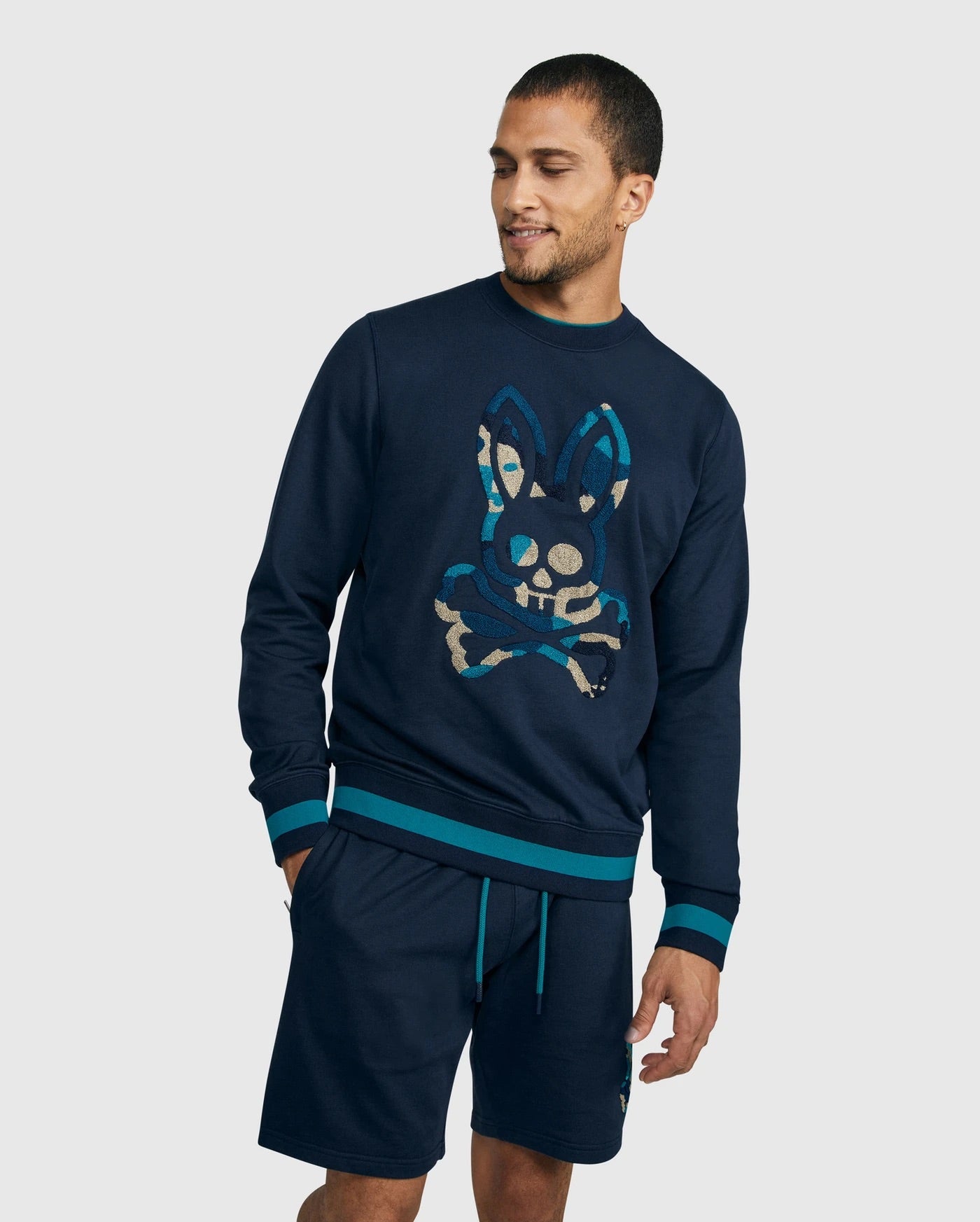 COGTHEBIGSMOKE◇23AW/HAVANA SWEATSHIRT/スウェット/1/ネイビー/9101 