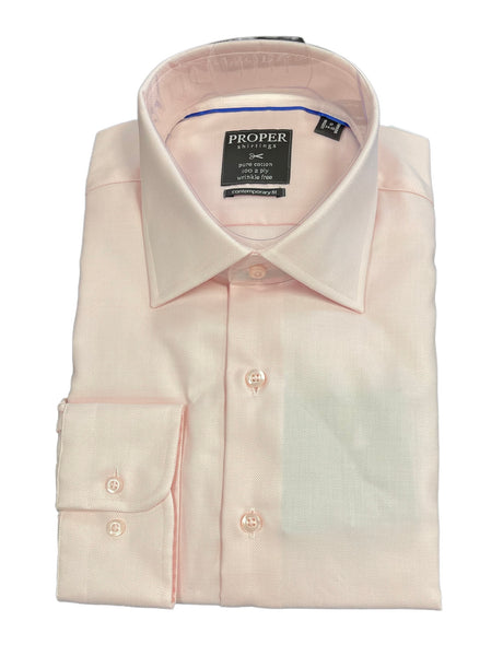 PROPER CONT DRESS SHIRT 4/5 - PINK