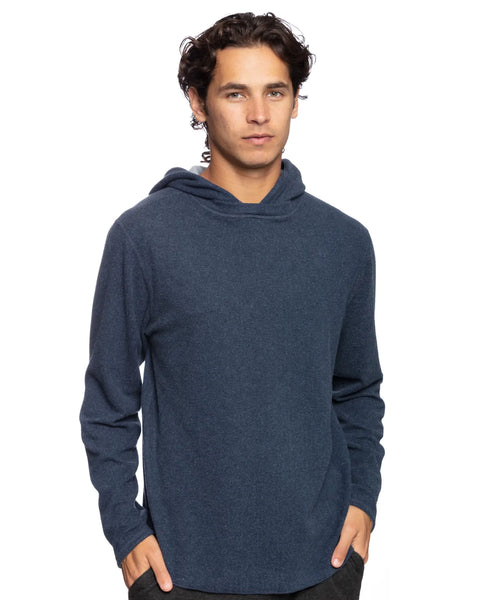 ANDY SOFT TOUCH HOODY - DARK SEA