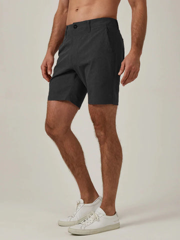 AEROPLANE 7` SHORT - BLACK