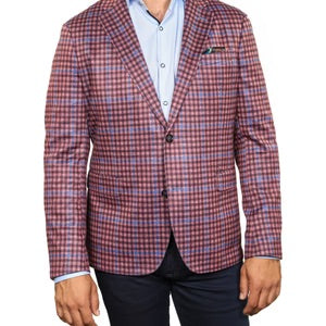strapless open back dress Samuelsohn Wool Silk & Linen Blend Sport Jacket