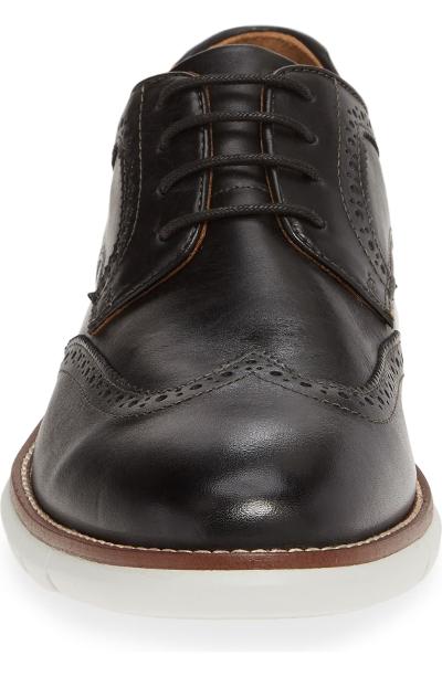 BRAND NEW Moral Code Holden Black Cognac Wingtip Oxfords Size 9.5 M Moral Code Dress Shoes Review: Affordable Styles Under $250  main image 2
