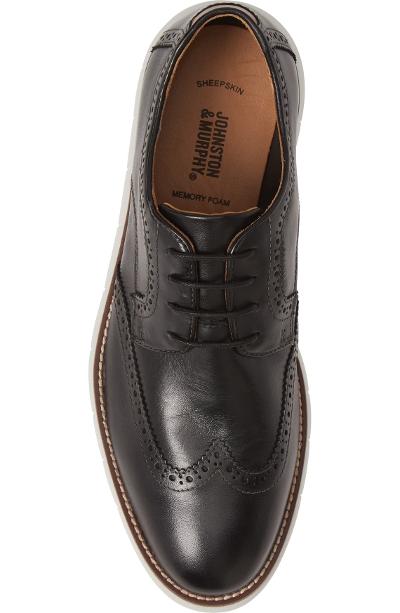 BRAND NEW Moral Code Holden Black Cognac Wingtip Oxfords Size 9.5 M Moral Code Dress Shoes Review: Affordable Styles Under $250  main image 4